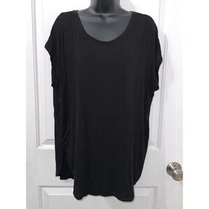 Double Zero black short sleeve top